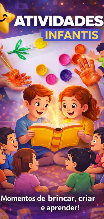Atividades infantis momentos de brincar criar e aprender