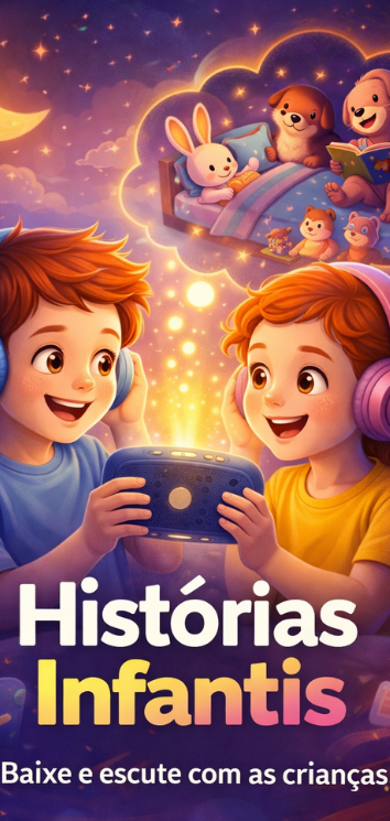 Historias Infantis escute com crianças